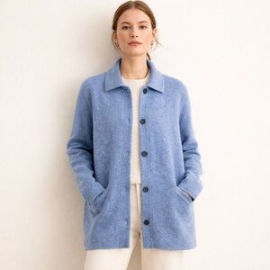 Peruvian Connection 100% Royal Alpaca Cardigan S